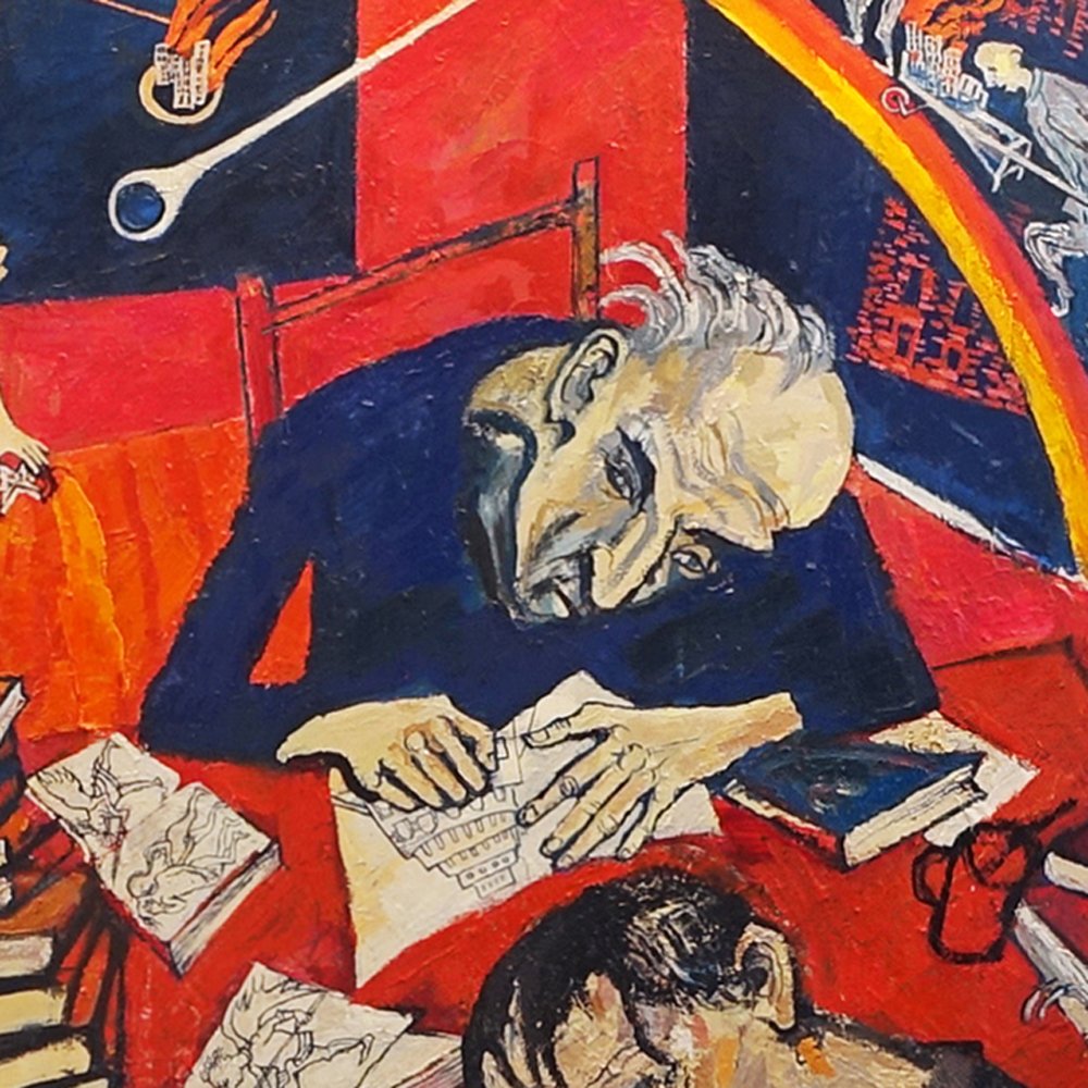 Ihre persönliche Korrespondenz mit Hieronymus Bosch mit
 
  Simonne Baur
 
 , Kunstvermittlerin und Kunsttherapeutin