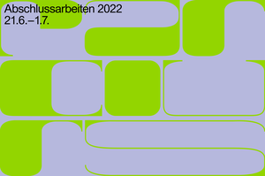 Flyer für die Diplompräsentationen 2022