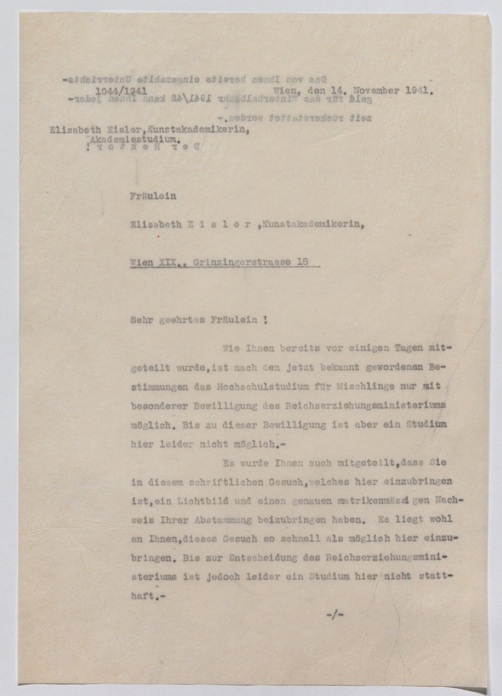 7 Originalschriftstück