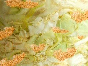 Nahaufnahme von einem Gemüse