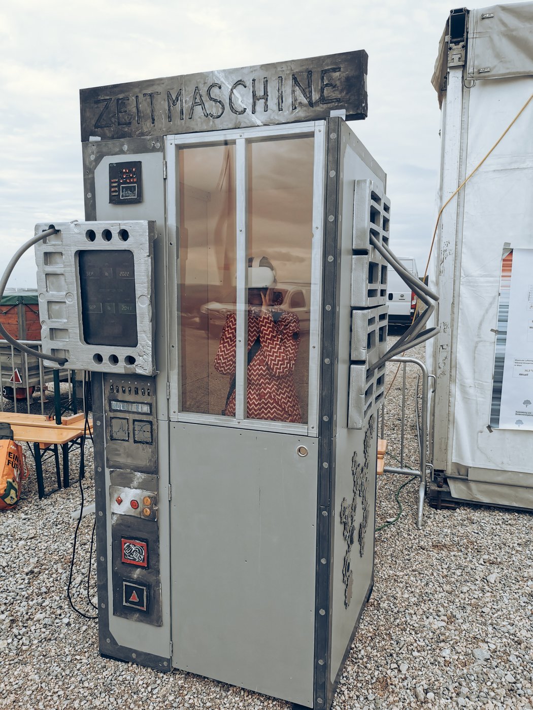 Climate time machine, photo © Tom Poe
