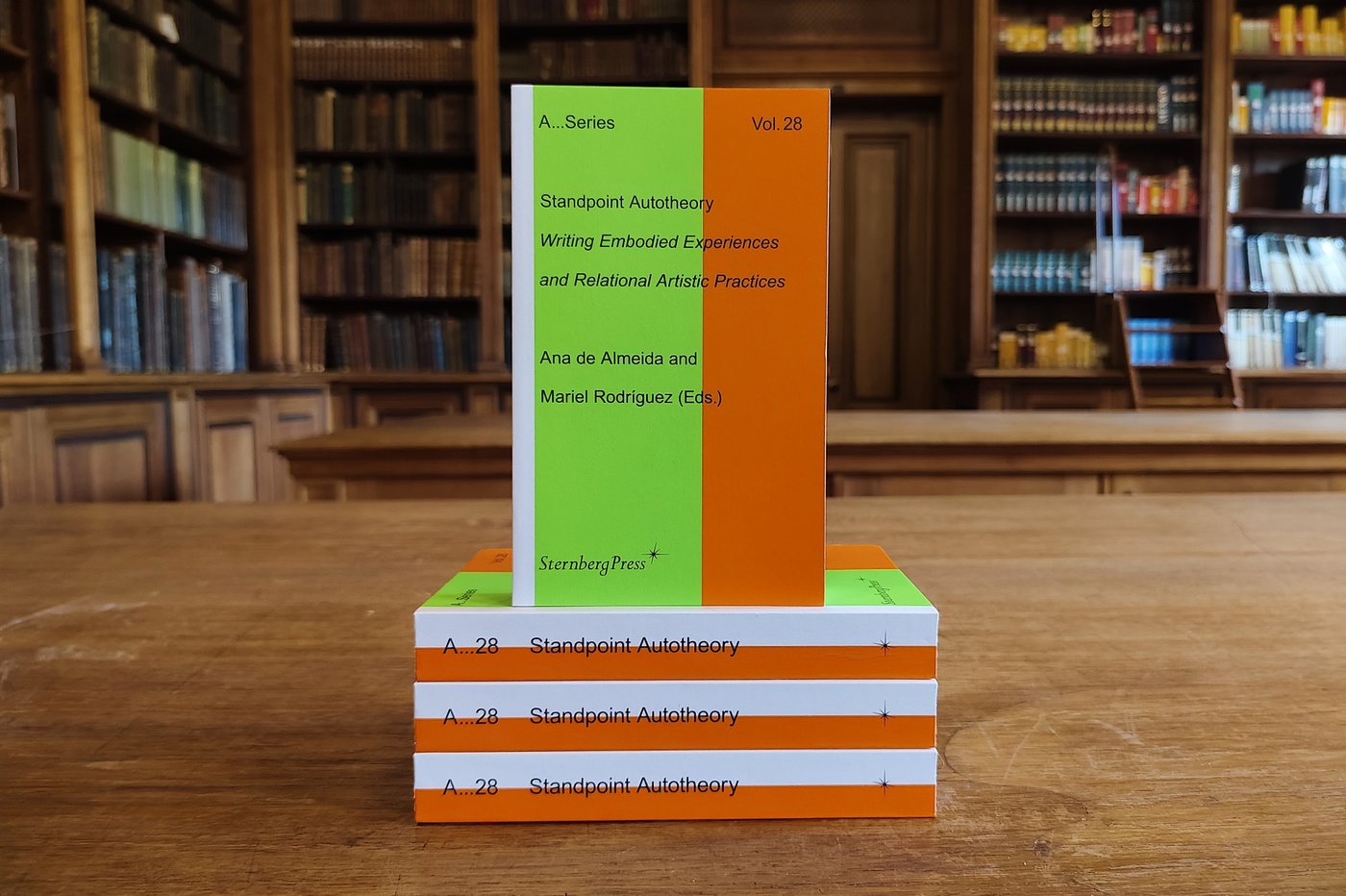 Books in a library